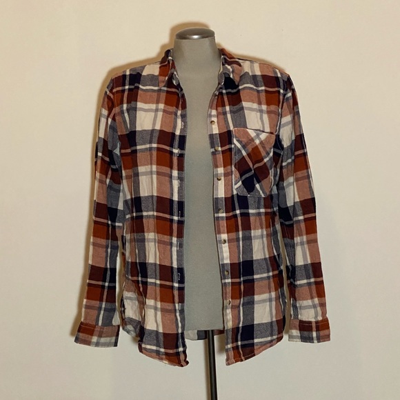 Garage Boyfriend Flannel - Picture 1 of 3